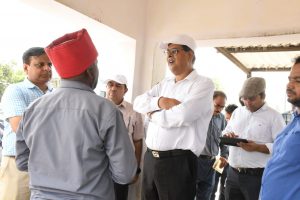 पूर्वाेत्तर रेलवे के महाप्रबंधक चन्द्र वीर रमण ने बस्ती-गोण्डा रेल खण्ड के मध्य किया संरक्षा उपायों का निरीक्षण