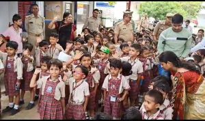Will also visit school nurseries, post offices and temples to get acquainted with the working style of the police