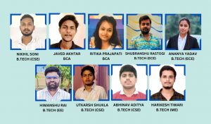 लखनऊ विश्वविद्यालय के 9 छात्रों का हुआ कैंपस प्लेसमेंट