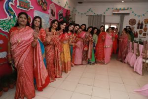 अधिकारी क्लब ‘साकेत’ में हर्षोल्लास के साथ मनाया गया हरियाली तीज उत्सव