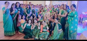हरियाली तीज महोत्सव: लखनऊ में सजी महिलाओं की शाम, कुसम, मृदुला, आरती बनीं तीज क्वीन