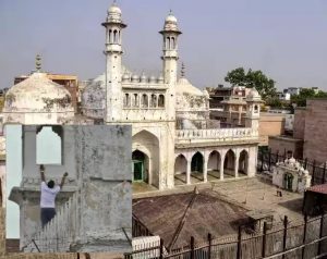 ज्ञानवापी मस्जिद के गुंबद पर पहुंची एएसआई की टीम, गुंबद की नाप-जोख की 