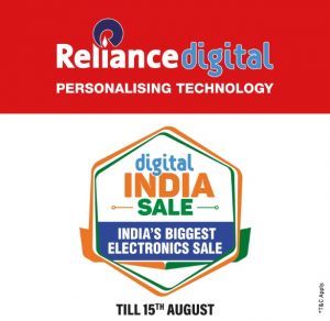 रिलायंस डिजिटल फिर लेकर आ गया “डिजिटल इंडिया सेल”