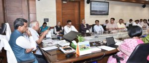 मुख्य सचिव ने ग्रामीण विकास मंत्रालय के सचिव संग बैठक कर प्रदेश के ग्राम्य विकास विभाग के कार्यों की समीक्षा की