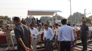 महाप्रबंधक उत्तर रेलवे ने आज रामपुर बरेली शाहजहांपुर रोजा एवं चंदौसी स्टेशन का निरीक्षण किया