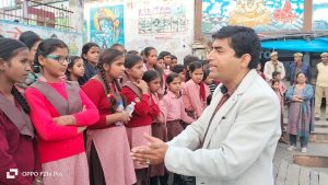 लखीमपुर के स्कूली बच्चों के लिए यादगार बनी जल ज्ञान यात्रा