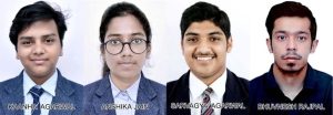सीए फाइनल परीक्षा में सीएमएस के चार छात्र सफल, बने चार्टड एकाउन्टेन्ट