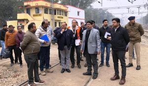 रेलवे बोर्ड सदस्य इंफ्रास्ट्रक्चर ने किया लखनऊ-अयोध्या रेलखंड पर संरक्षा निरीक्षण
