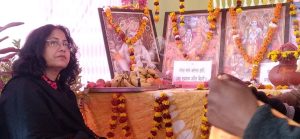 प्रभु श्रीराम की भव्य प्राण प्रतिष्ठा को लेकर अवध विवि में सुन्दर कांड पाठ का आयोजन