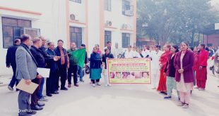फाइलेरिया व कुष्ठ रोग के प्रति जागरूक करने के लिए निकली जन जागरूकता रैली, नुक्कड़ नाटक कर दिया कुष्ठ रोगियों से भेदभाव ना करने का सन्देश