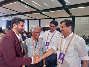 परवीन डबास ने आईएसएसके 2024 में केरल के खेल मंत्री वी अब्दुरहिमान से मुलाकात की, प्रो पांजा को केरल में लाने की योजना बनाई