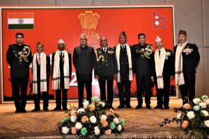 Defense wing of Indian Embassy in Nepal honored Gorkha soldiers