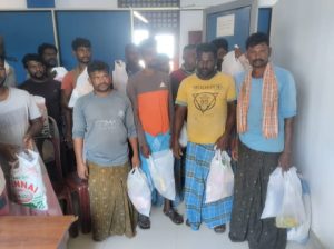 जाफना में भारत के महावाणिज्य दूतावास ने की गिरफ्तार हुए भारतीय मछुआरों की मदद