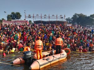 मौनी अमावस्या: गंगा स्नान को सुरक्षित और सफल बनाने के लिए एनडीआरएफ तैनात