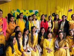 Spring festival celebrated in Navyug Girls College