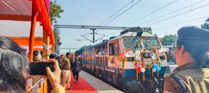 पीएम नरेन्‍द्र मोदी ने 889.28 करोड़ रुपए लागत की रोहतक-महम-हांसी नई रेल लाइन राष्‍ट्र को समर्पित किया
