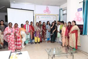 मंडलीय चिकित्सालय में आयोजित किया गया महिला सशक्तिकरण पर आधारित कार्यक्रम