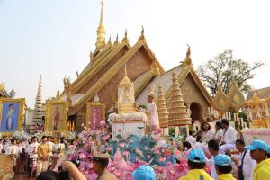 प्रदर्शनी के लिए थाईलैंड पहुंचे भगवान बुद्ध के पवित्र अवशेष