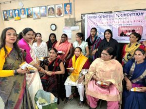 बालिका विद्यालय में महिला स्वास्थ्य कार्यक्रम एवं सम्मान समारोह आयोजित