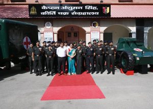एएमसी सेंटर एवं कॉलेज में आयोजित की गई आर्मी मेडिकल कोर की 260वीं वर्षगांठ