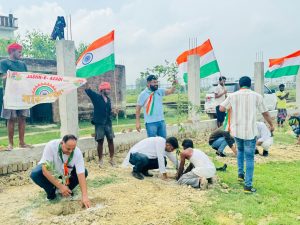 जश्न ए आजादी ट्रस्ट ने किया पौधा रोपण का आयोजन