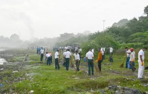 मध्य यूपी सब एरिया और लखनऊ छावनी बोर्ड के संयुक्त तत्वावधान में चलाया जा रहा स्वच्छता ही सेवा अभियान