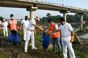 मध्य यूपी सब एरिया और लखनऊ छावनी बोर्ड के संयुक्त तत्वावधान में चलाया जा रहा स्वच्छता ही सेवा अभियान