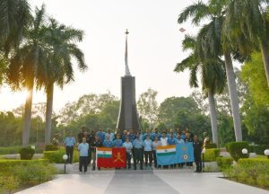 लद्दाख से अरुणाचल प्रदेश तक 'वायु वीर विजेता' कार रैली लखनऊ पहुंची