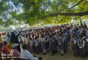 कृत्रिम अंग एवं पुनर्वास केंद्र द्वारा एमएल इंटर कॉलेज में शारीरिक दिव्यांगता जागरूकता कार्यक्रम का आयोजन