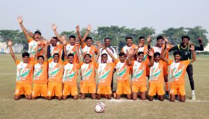 Varanasi A shines in UP NCC Football Championship