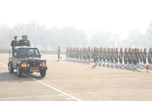 फतेहगढ़ के ऐतिहासिक चटर्जी परेड ग्राउंड में सिख लाई रेजिमेंट के अग्निवीरों ने देश की सेवा करने की शपथ ली