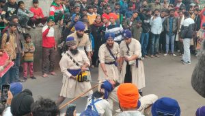 गुरु गोविंद सिंह के प्रकाश पर्व पर निकाला नगर कीर्तन