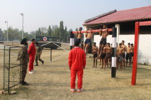 अग्निवीर भर्ती रैली लखनऊ के एएमसी स्टेडियम में शुरू