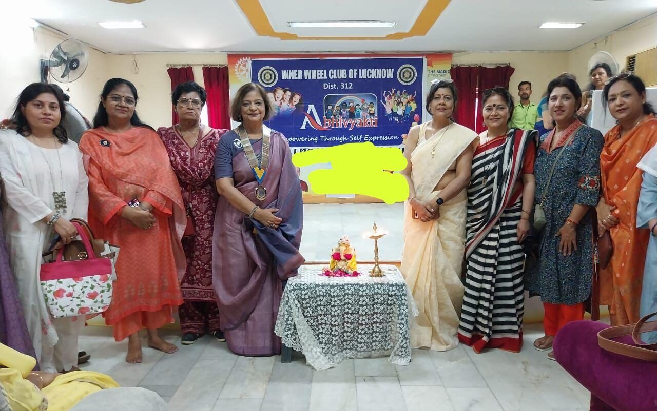 इनरव्हील क्लब ऑफ़ लखनऊ ने किया “अभिव्यक्ति” स्पेशल बच्चों के प्रोग्राम का आयोजन